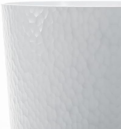 Bath Bliss Hammered Design 10 Liter Trash Can