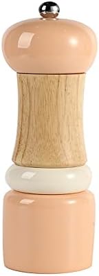 Wooden Pepper and Salt Grinder Set Manual Spice Mill Kitchen Essentials