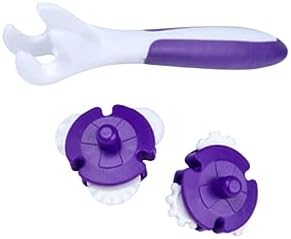 9 Pcs Reusable Dessert Making Tool Set Purple