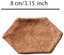 2pcs Fabric Coasters for Drinks Heat Resistant