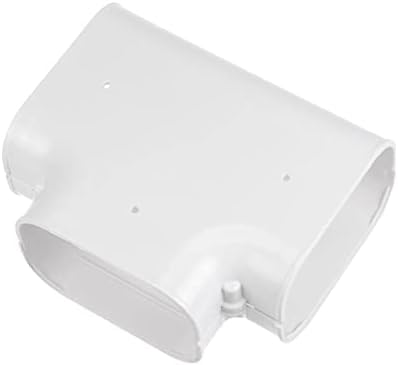 PATIKIL 4 Inch PVC Decorative Line Cover White