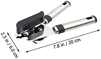 Hemoton 1Pc Manual Can Opener Stainless Steel