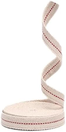 Bless International Natural Cotton Flat Wick Roll 78 Inch 65 Feet