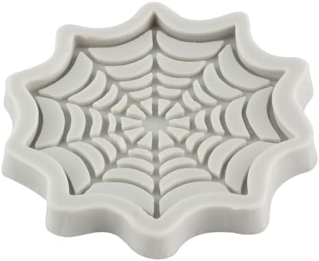 Halloween Spider Web Fondant Silicone Mold