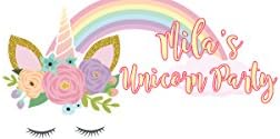 Unicorn Party Fairy Tail Water Bottle Labels 100 Per Pack