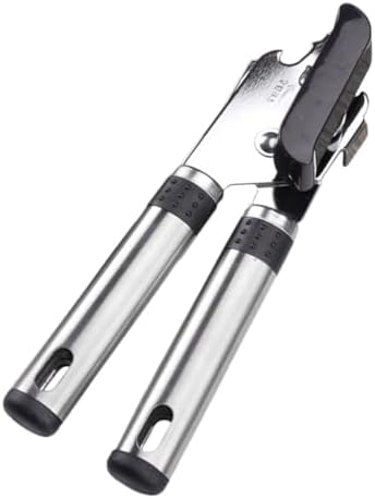 1Pc Stainless Steel Can Opener and Multi Function Bottle Opener with Lever