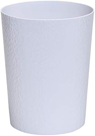 Bath Bliss Hammered Design 10 Liter Trash Can