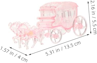2pcs Carriage Shaped Favor Boxes for Weddings Birthdays