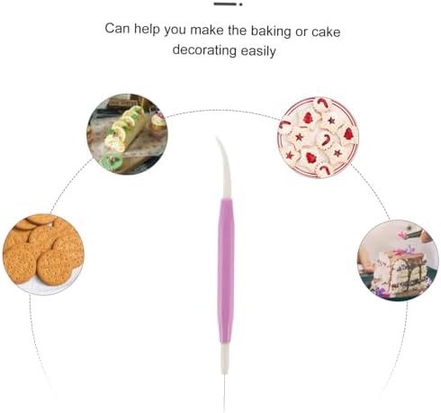 SHOWERORO 6 Pcs Baking Icing Needle Set