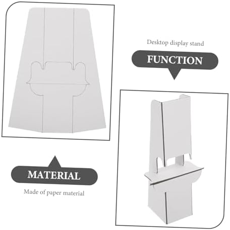 12pcs Cardboard Display Easel Stand for Photos and Advertising Boards