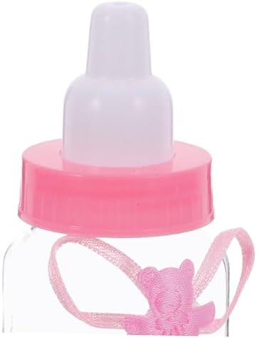12pcs Shower Candy Boxes Fillable Mini Bottles Bear Shaped Party Favors