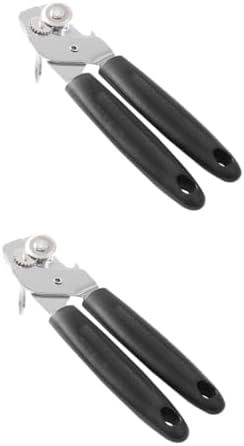 Zerodeko 2pcs Bottle Opener Kit Black Can Opener