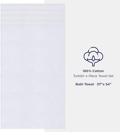 American Soft Linen 4 Piece Bath Towel Set