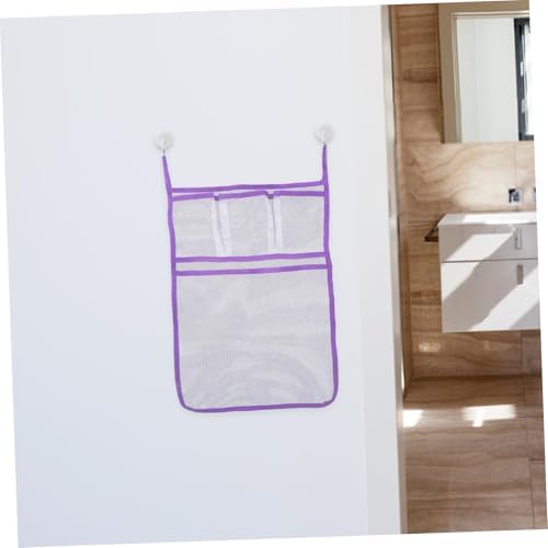 PRETYZOOM Hanging Shower Organizer Mesh Storage Bag