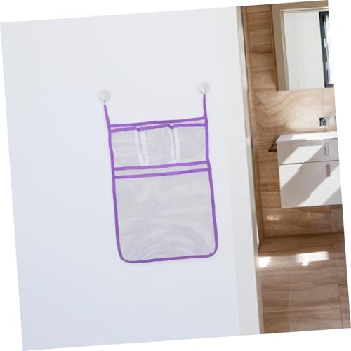 Hanging Shower Organizer Mesh Bag For Bathroom Storage