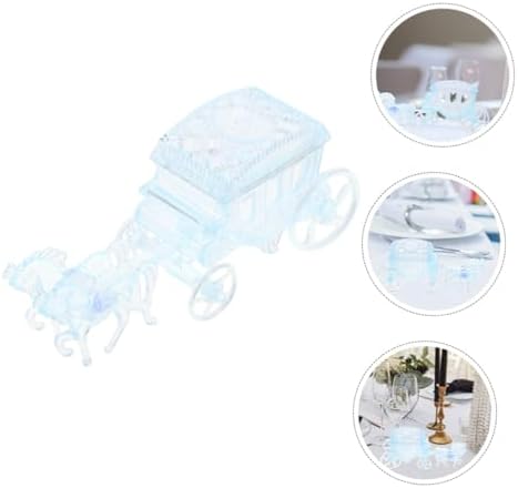 2pcs Carriage Candy Box Creative Wedding Favor Containers
