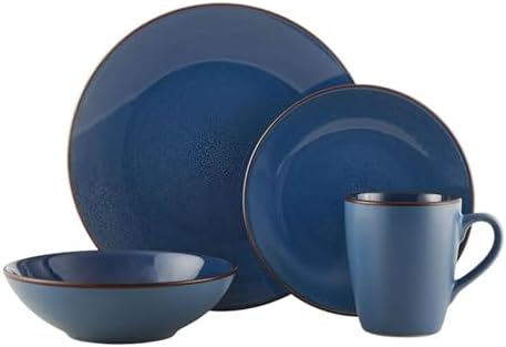Pfaltzgraff Pierce 16-Piece Dinnerware Set Blue