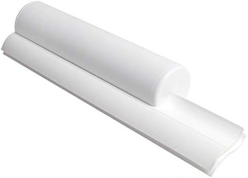 Cleret Dual Bladed Classic Bath Squeegee All White
