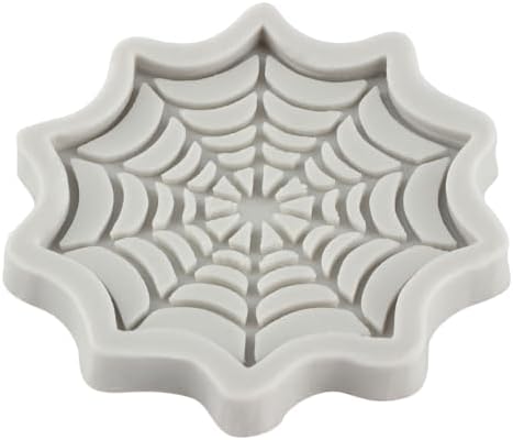 Halloween Spider Web Fondant Silicone Mold
