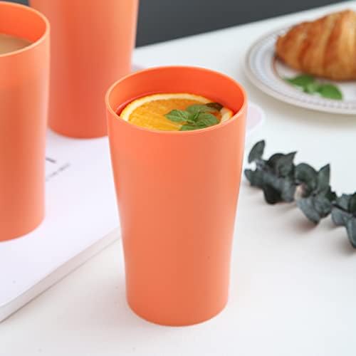 Kyraton 8-Piece Reusable PP Drinking Cup Set