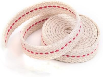 Bless International Natural Cotton Flat Wick Roll 78 Inch 65 Feet