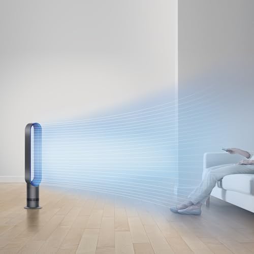Dyson Cool AM07 Air Multiplier Bladeless Tower Fan Iron Blue