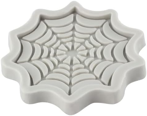 Halloween Spider Web Fondant Silicone Mold