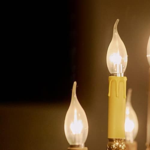 Ciata 6-inch Ivory Paper Candle Covers 12 Pack