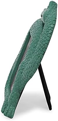 Isaac Jacobs Resin Dinosaur Picture Frame Brontosaurus Green