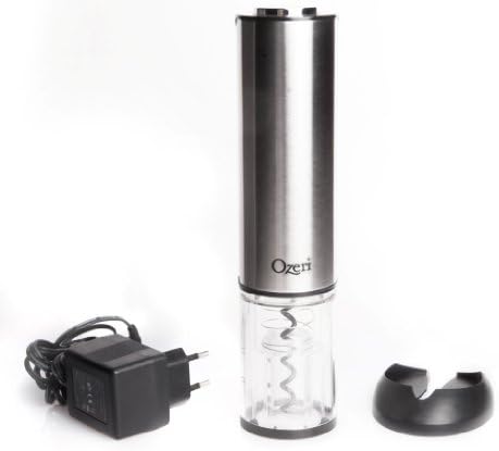 Ozeri Extravo Electric Wine Opener in Stainless Steel