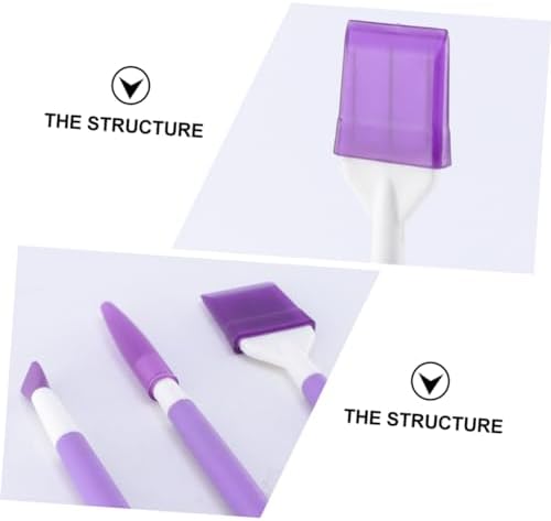 DECHOUS Cookie Carving Tool Set Plastic Oval Cake Decorators