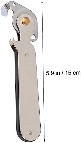 ABOOFAN Stainless Steel Can Piercer Manual Bottle Opener