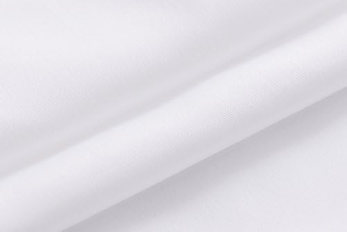 NY HOME Fabric Shower Curtain Liner with Magnets Hotel Quality 70x72 Inches