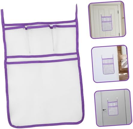 Happyyami Bathroom Over Sink Organizer Mesh Bag Space Saving Multi Functional