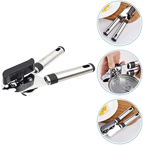 Hemoton 1Pc Manual Can Opener Stainless Steel