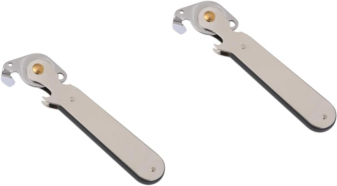 DECHOUS 2pcs Manual Can Opener Bottle Opener Set