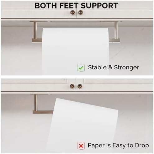 SUS304 Stainless Steel Paper Towel Holder Silver