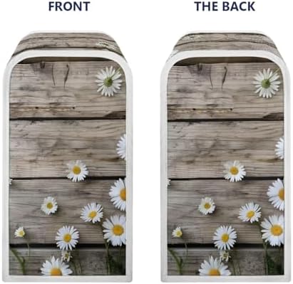 Wood Daisy Can Opener Dust Cover for Kitchen Decor