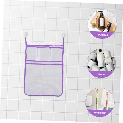 Hanging Shampoo Bag Mesh Shower Organizer Space Saver