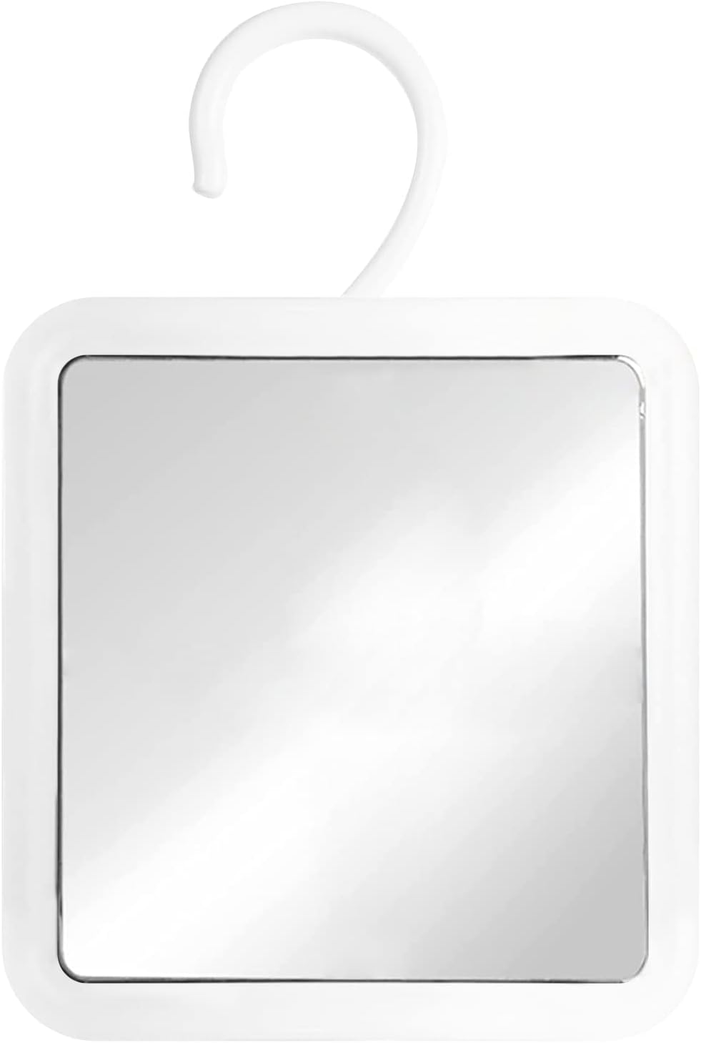 Mirrorvana Hangable Fogless Shower Mirror with 360 Swivel Hook