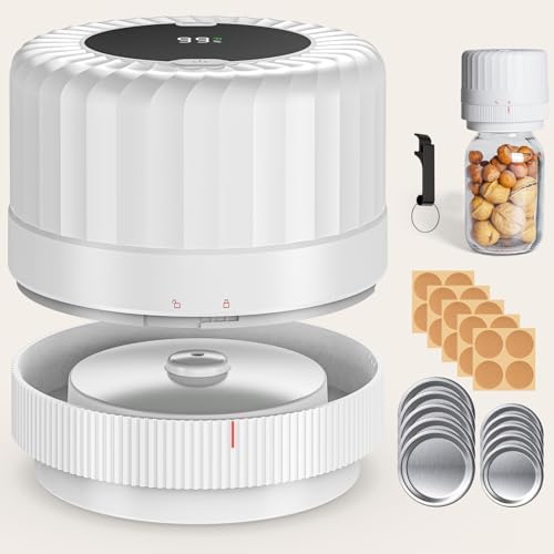 Fully Automatic Mason Jar Vacuum Sealer Kit