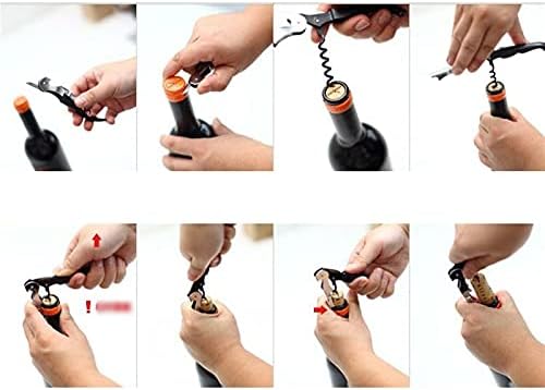 Electric Wine Bottle Opener with Can Opener and Foil Cutter