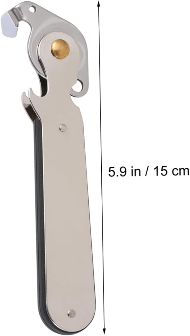 ABOOFAN Stainless Steel Can Piercer Manual Bottle Opener