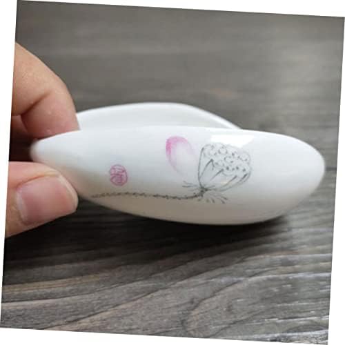 LIFKOME Tea Spoon Ceramic Leaf Dispenser Scoop Set