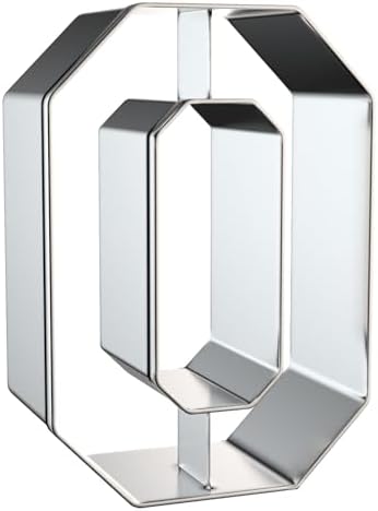3 Inch Number Cookie Cutter Set - 9 Pieces Stainless Steel