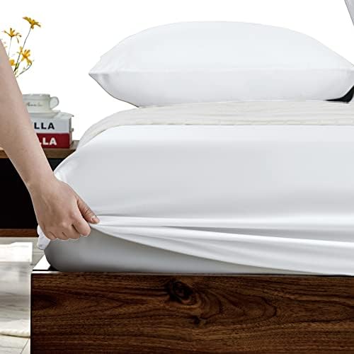 FreshCulture Twin Fitted Sheets 6 Pack White Deep Pocket