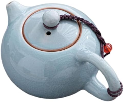 LIFKOME Ceramic Teapot for Gong Fu Tea and Tea Ceremonies