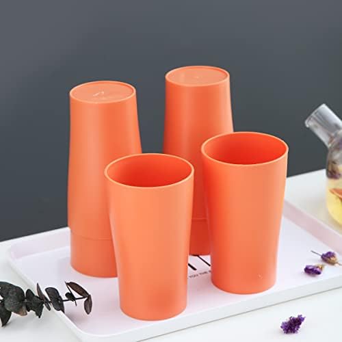 Kyraton 8-Piece Reusable PP Drinking Cup Set