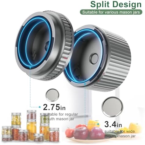 UNERVER M12 Auto Stop Electric Mason Jar Vacuum Sealer