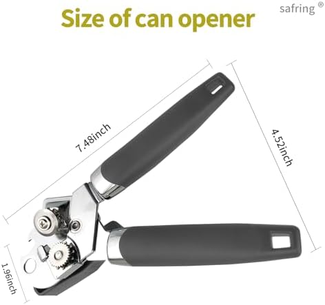 Safring Manual Can Opener with Bottle Opener